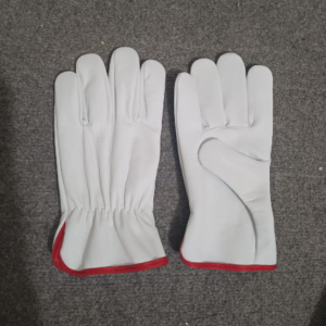 Soft grain leather driver work gloves manufactured by AK Leather Industry Pakistan